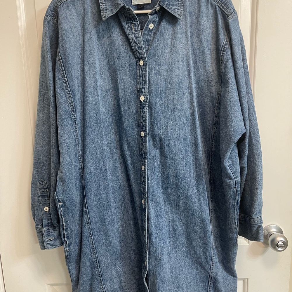 Universal Thread Blue Denim Dress